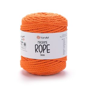 Пряжа YarnArt Macrame Rope 5 мм 800 бавовняний шнур для макраме, панно та кашпо