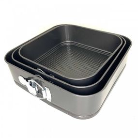 Набір квадратних роз'ємних форм для випікання Unique UN 1704 CT-583 20/22/24 см