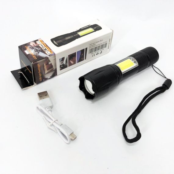 Потужний тактичний ліхтар світлодіодний, Ліхтар для дому з зарядкою від розетки Надпотужний лід XD-45 | Зображення 6