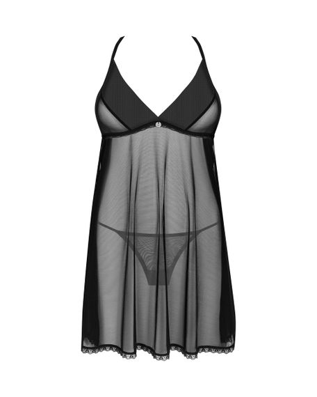 Сорочка Obsessive Latinesa babydoll Чорна XS/S | Зображення 4