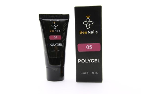 Полігель Bee Nails №05 (рожевий) в тюбику 30мл | Зображення 1
