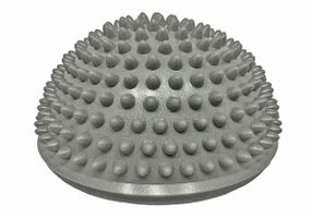 Напівсфера масажна кіндербол EasyFit 16 см м'яка сіра (EF-3001-GY)