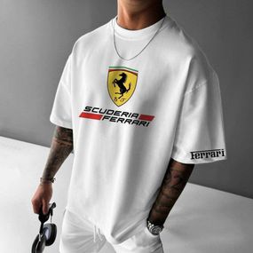 Футболка чоловіча з принтом повсякденна L Білий