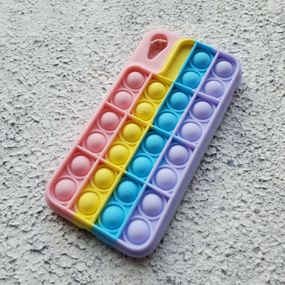 Чохол POP IT на Apple iPhone XR колір Рожевий