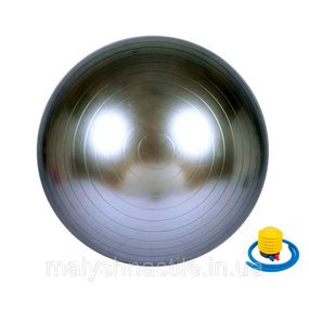 Мяч для фитнеса (фитбол) "HMS" 487-626-1-G с насосом 65 см