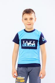 Футболка для хлопчика Носи своє 110 Блакитний (p-5948-34043)