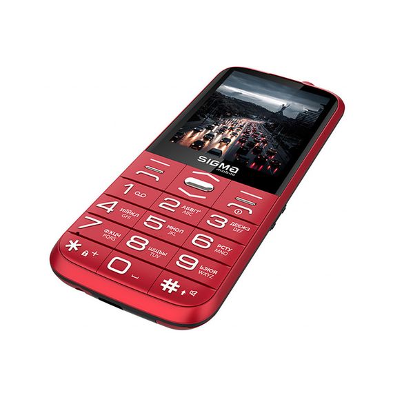 Мобільний телефон Sigma Comfort 50 Grace Type-C Red (4827798121825) | Зображення 5