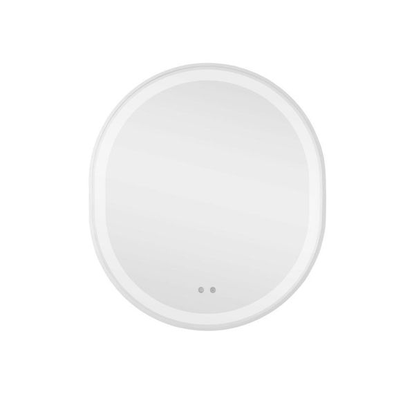 Дзеркало Qtap Gemini 800х700 з LED-підсвічуванням Touch, з антизапотіванням, з димером, рег. темп. кольору (3000-6500K) | Зображення 2
