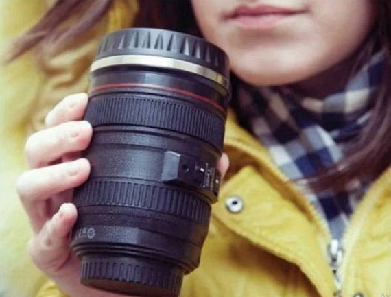 Чашка об'єктив Canon, Термокухоль у формі об'єктива | Зображення 4