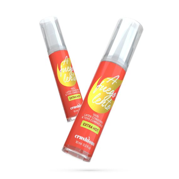 Согревающий лубрикант Crushious Extra Hot, 10 мл Sex Aura | Зображення 3