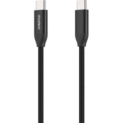 Дата кабель USB-C to USB-C 1.2m USB 3.1 Gen2 240W (50V/5A) Choetech (XCC-1035) (XCC-1035)