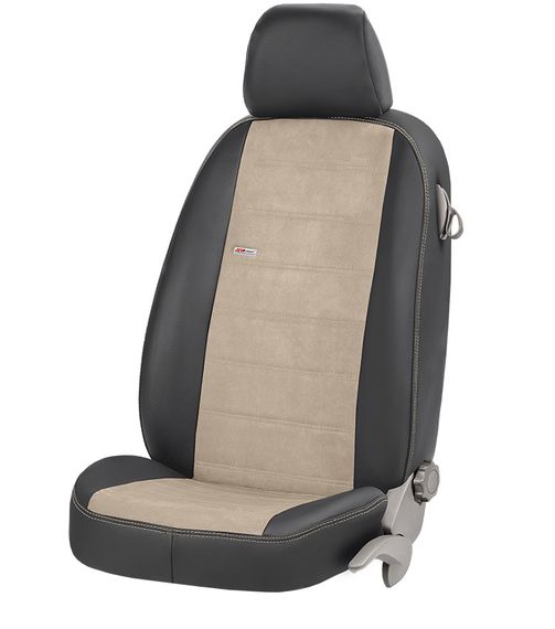 Авточохли екошкіра-2024тканина-2024антара Antara (передні) для Nissan NV400 2010-2024 рр | Зображення 1