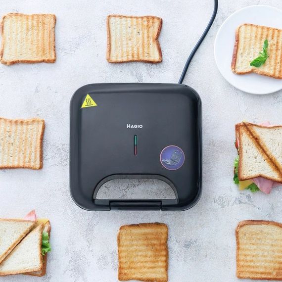 Бутербродниця Magio MG-368, електрична сендвічниця, бутербродниця електрична | Зображення 2