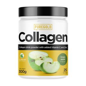 Коллаген Pure Gold Protein Collagen - 300g (Green Apple)