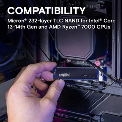 Накопитель SSD M.2 2280 1TB T705 Micron (CT1000T705SSD3) | Зображення 4