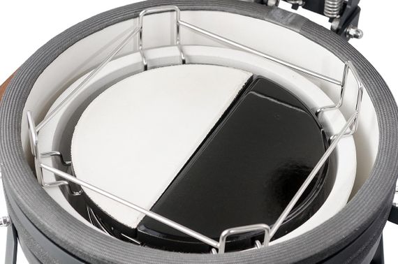 Керамічний вугільний гриль Kamado S 5 в 1 з системою BBQ Block Fire GRILLI 733777 Код: 012010 | Зображення 6