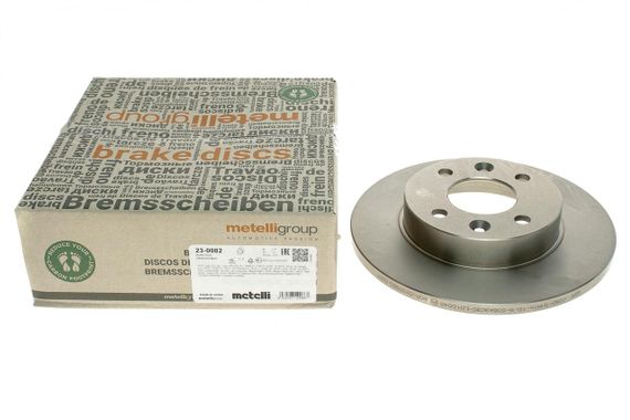Диск гальмівний передній Renault Megane 96-03 Logan 04- Clio 92-05 Sandero 07- 238x12  повний  23-0082 | Зображення 4