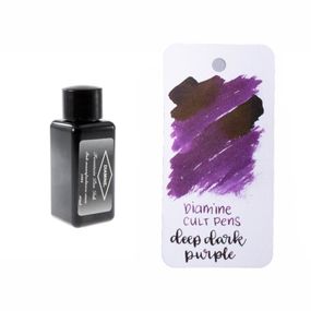 Чернила для перьевых ручек насыщенных оттенков Diamine Ink 30 Deep Dark 30мл, Deep Dark Purple