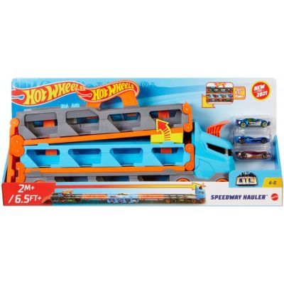 Игровой набор Hot Wheels Грузовик-транспортер &quot;Супергонки&quot; (GVG37) | Зображення 2