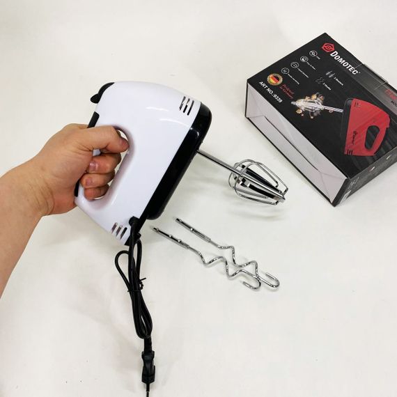 Миксер ручной RAF R6633B 260Вт white | Зображення 1