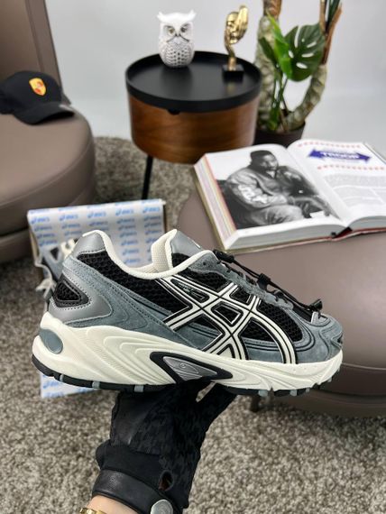 Чоловічі кросівки ASICS Gel-Kahana TR V4 Grey Black White (замша , текстиль) весна / літо / осінь 43 27.5 см | Зображення 4