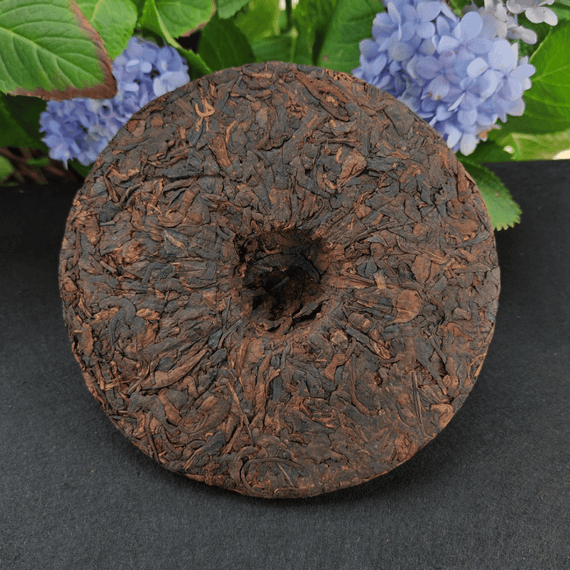 Китайський чорний чай Шу Пуер Menghai Brown Mountain з давніх дерев  357г, 2022 рік HELLOYOUNG 2699922720945 | Зображення 3