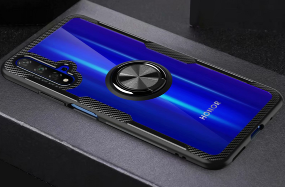 Чохол Primolux Ring Magnetic Stand для Huawei Nova 5T / Honor 20 - Black | Зображення 3