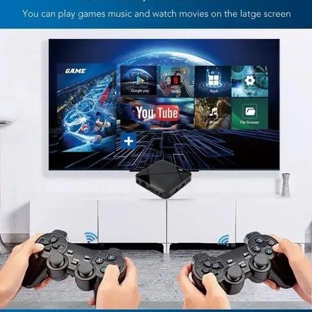 Игровая приставка ретро Android TV 10 4G Wi-Fi HD, Портативная ретро консоль OI-505 для телевизора | Зображення 7