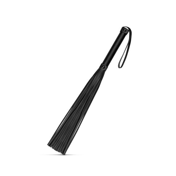 Флогер Bedroom Fantasies: Faux Leather Flogger, чорний | Зображення 1
