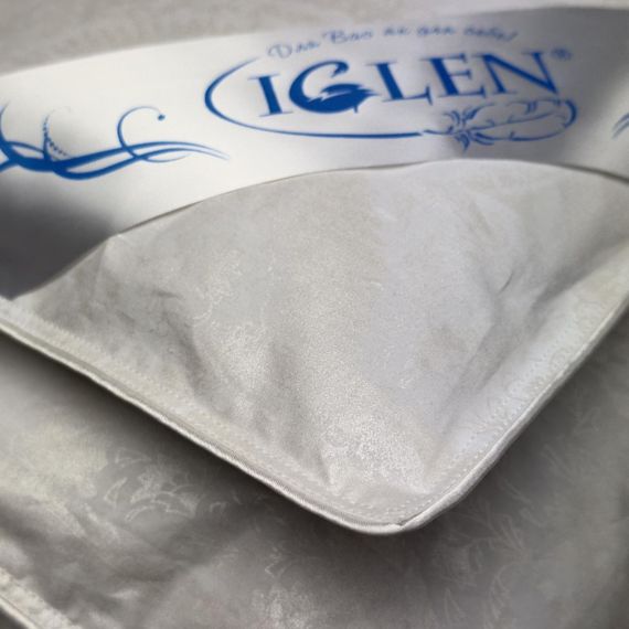 Одеяло пухо-перовое 90% пуха зимнее детское IGLEN Roster 110х140 в тике (1101401) | Зображення 2