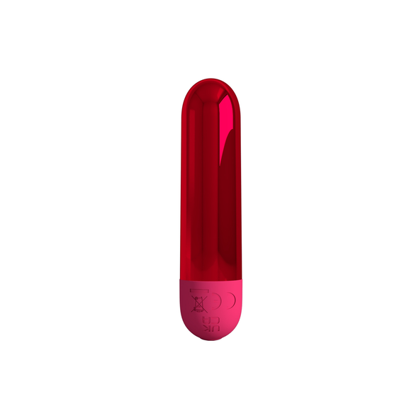Перезаряджаємая віброкуля Pretty Love - Kiwi Red, BI-300091-3 sexstyle | Зображення 2