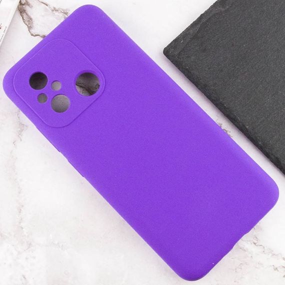 Чохол Silicone Cover Lakshmi Full Camera (AAA) для Xiaomi Redmi 12C Фіолетовий / Amethyst | Зображення 4