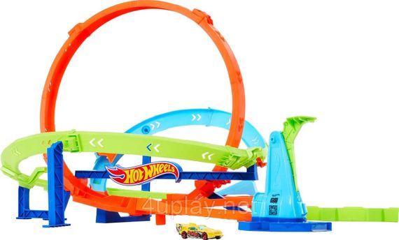 Трек Хот Вилс Экшн Испытание гиперпетли Оригинал Hot Wheels Action Loop Cyclone Challenge | Зображення 3