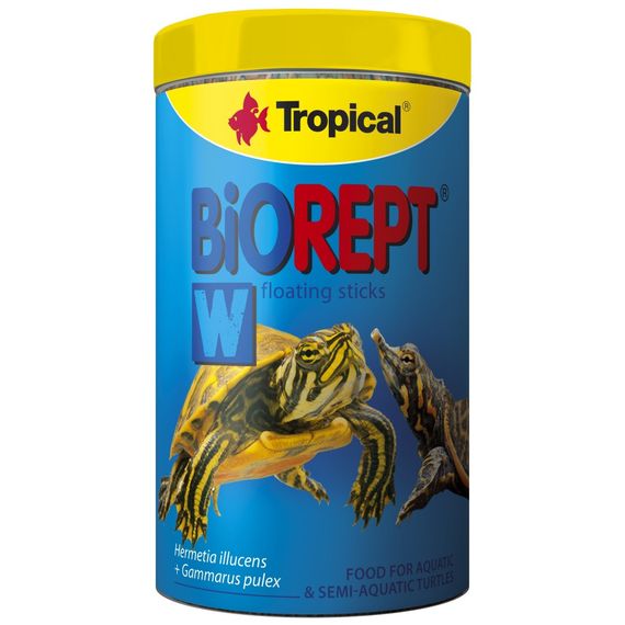 Корм Tropical Biorept W для водоплавних черепах гранули 300 г