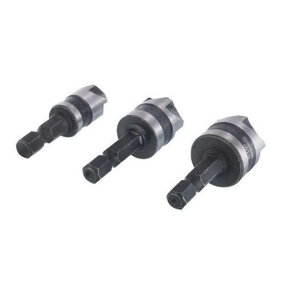 Набір зенкерів 12, 16, 19 мм, 3 од. INTERTOOL SD-5005 | Зображення 1