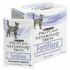 PURINA® PROPLAN® FortiFlora® Feline Probiotic (ПУРІНА ПРОПЛАН ФортіФлора Фелін Пробіотик). Додатковий корм, що сприяє підтриманню нормальної мікрофлори шлунково-кишкового тракту дорослих кішок і кошенят 30 г