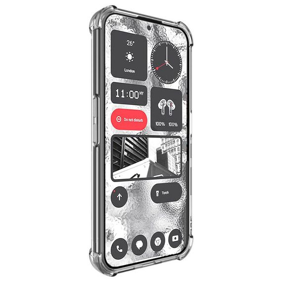 Чохол до мобільного телефона BeCover Anti-Shock Nothing Phone (2a) Clear (711793) | Зображення 2