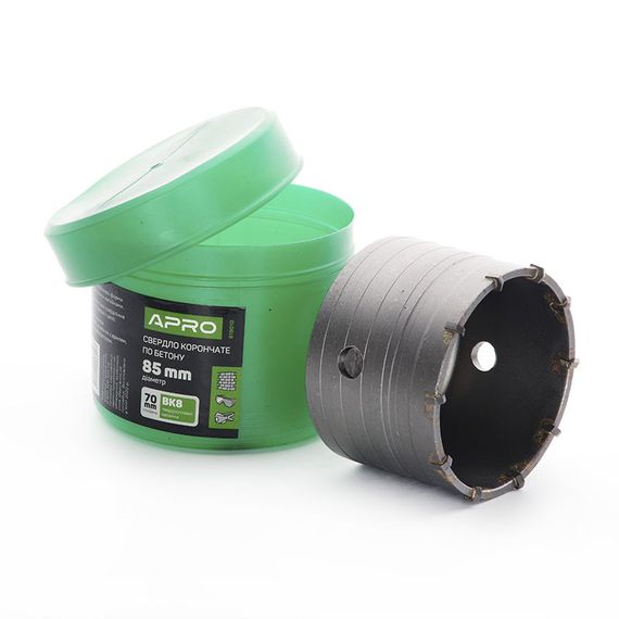 Свердло корончасте для бетону 85 мм APRO 8190101 | Зображення 3