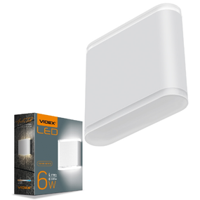 LED Світильник архітектурний VL-AR06-062W 6W 2700K 220-240V IP54 Videx