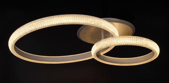 Люстра світлодіодна стельова LED світильник для квартири на стелю лед з пультом 26112 Білий 15х53х72 см. | Зображення 2