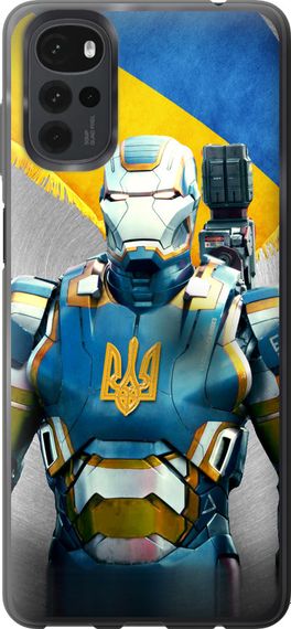 Чехол на Motorola G22 Украинский киборг "980u-2681-17620"
