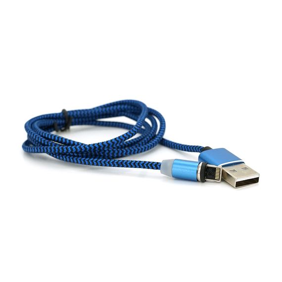 Магнітний кабель Ninja USB 2.0/Lighting, 1m, 2А, індикатор заряду | Зображення 3
