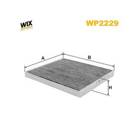 Фильтр салона Wixfiltron WP2229