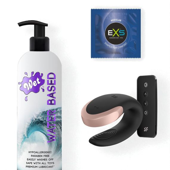 COMBO набір - (Satisfyer + Wet + EXS)