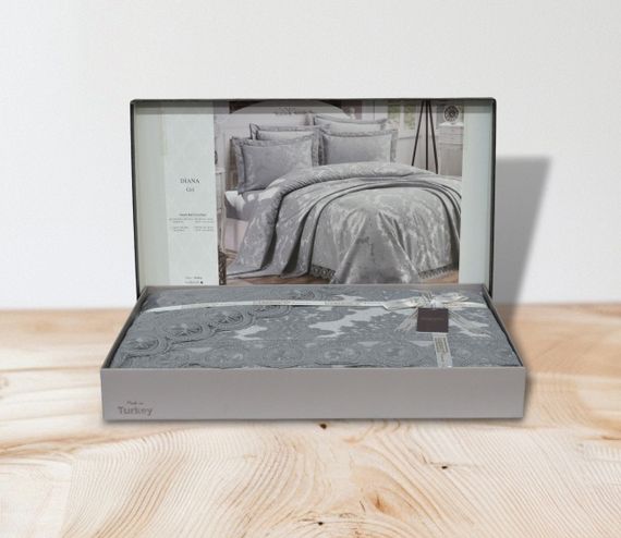 Покривало Gardines Diana 240х260 см. сіре | Зображення 1