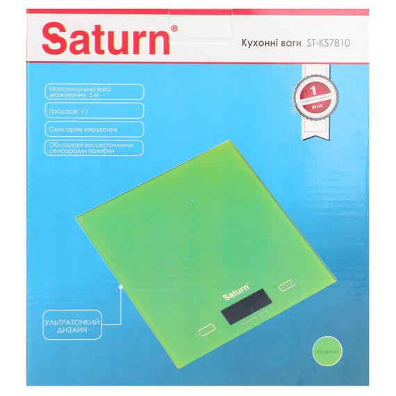 Ваги кухонні Saturn ST-KS7810 green | Зображення 3