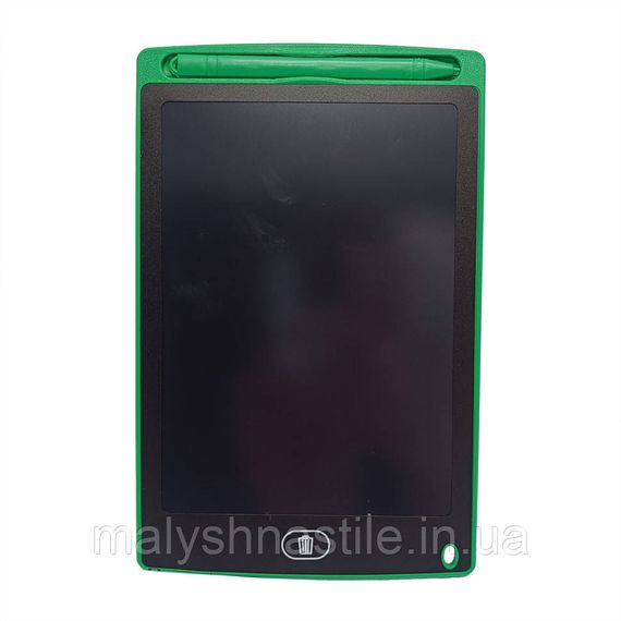 Детский игровой планшет для рисования LCD экран "Pokemon" ZB-104 Green