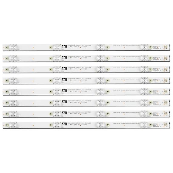 LED підсвітка TV 49" GIC49LB29-3030F2.1-V0.1 49HR330M04A2 V3 4C-LB4904-HR07J 4C-LB4904-ZM02J 49A950C 8шт.
