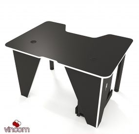 Стол геймерский игровой ZEUS IVAR-1400 ZEUS IVAR-1400 черныйбелый