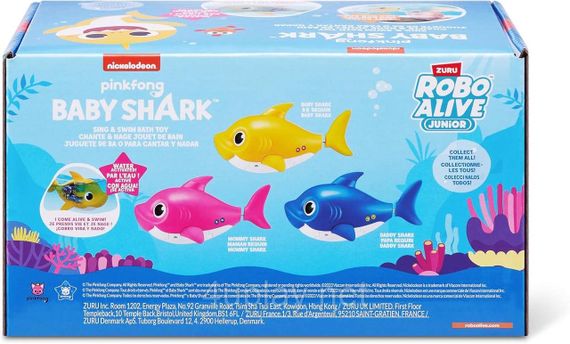 Інтерактивна іграшка акула для ванни Акуленок тато оригінал Baby Shark Daddy | Зображення 1